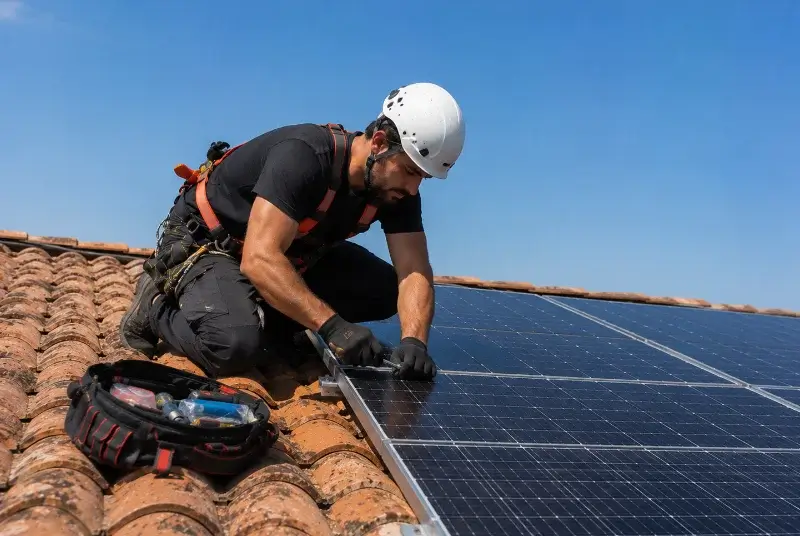 Maintenance et monitoring de panneaux solaires à Fournes-en-Weppes